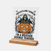 Professeur Météo Halloween Épouvantable Faucheur C (Angle)