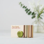 Professeur ou professeur Carte de visite (Debout devant)