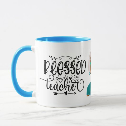 Professeur Superhéros Bienheureux Professeur Mug C (Gauche)