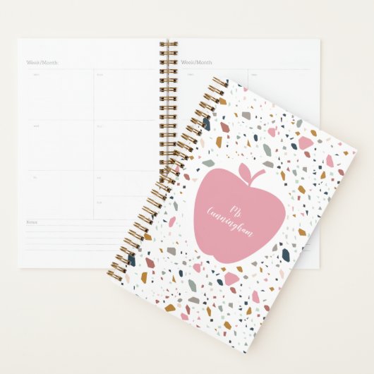 Professeur Terrazzo Pink Apple (Devant avec enveloppe)