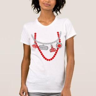 Professeur Trompe - l ' T-shirt d'oeil - perles