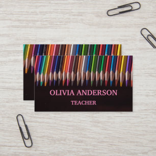 Professeur   Tutor Cartes de visite