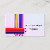 Professeur | Tutor Cartes de visite (Devant)