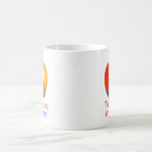 Professeurs dans la tasse de logo de l'espace (Centre)