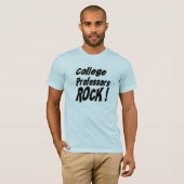 Professeurs Rock d'université ! T-shirt (Devant entier)