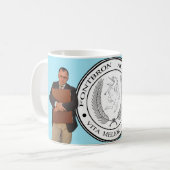 Professeurs sur la tasse bleue (Devant gauche)