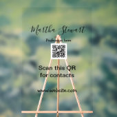 Profession add QR code details website company bus (Neutre)