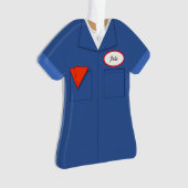 Profession de chemises de travail en col bleu (devant)