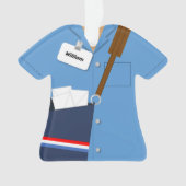 Profession de poste de l'opérateur de courrier (devant)