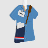 Profession de poste de l'opérateur de courrier (devant)