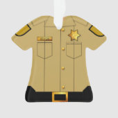 Profession de Tan Uniforme De La Police (devant)