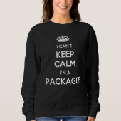 Profession - I Can't Keep Calm I'm A Packager Trui (Voorkant)