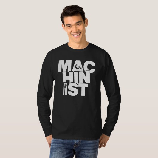 Profession Job Work - Machinist_1 T-shirt (Voorkant volledig)