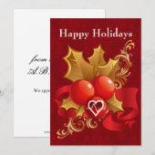 profession médicale Cartes de fin de année en card (Devant / Derrière)