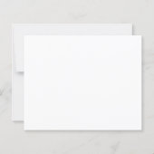 Professional 2 Monogram Basic Budget Note Kaart (Achterkant)