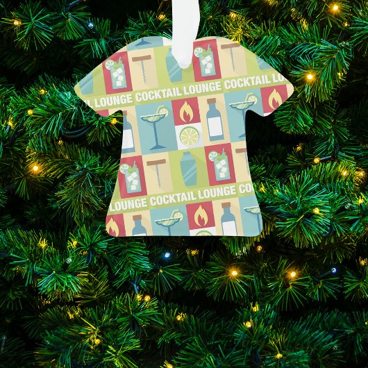 Professional-Bartender Iconic ontworpen Ornament