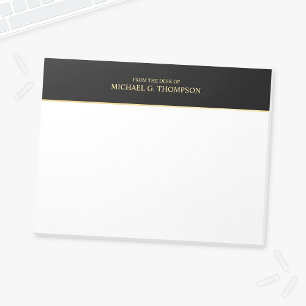 Professional Black en Gold Notitieblok