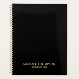 Professional Black en Gold Planner