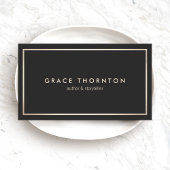 Professional Black Gold-grens Visitekaartje