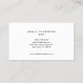 Professional Black Gold-grens Visitekaartje (Achterkant)