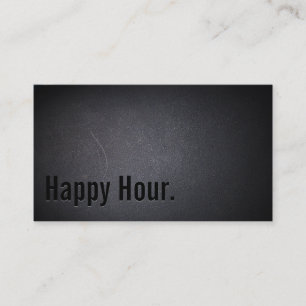 Professional Black-out liquor Bar-Visitekaartje Visitekaartje