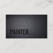 Professional Black-out Visitekaartje schilder (Voorkant)