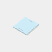Professional Blue-minimalist Post-it® Notes (Schuin)