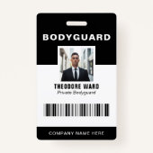 Professional Bodyguard ID Private Security Badge (Voorkant)