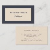 Professional Boutique Inkwell Visitekaartje (Voorkant / Achterkant)