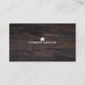 Professional Builder Carpenter Tools Woodworking Visitekaartje (Achterkant)