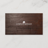 Professional Builder Carpenter Tools Woodworking  Visitekaartje (Achterkant)