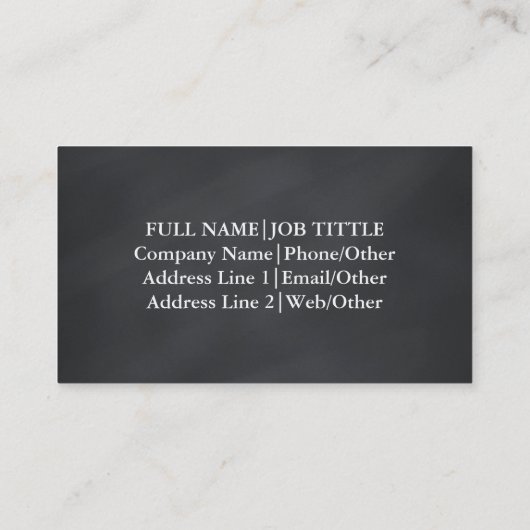 Professional Builder Carpenter Tools Woodworking Visitekaartje (Achterkant)