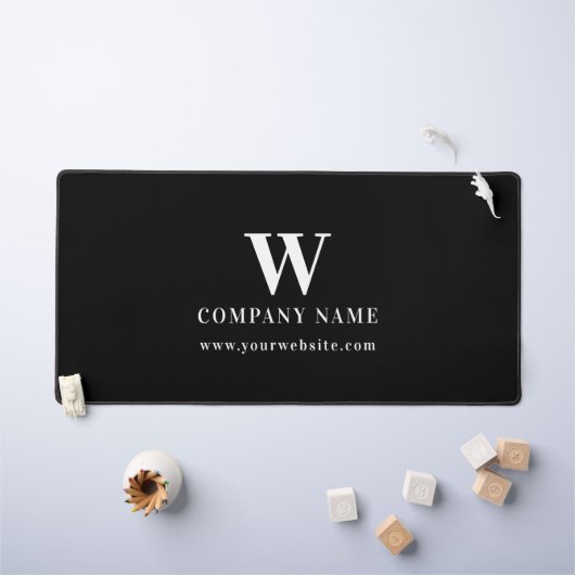 Professional Business Logo Monogram Name Website (Tableau pour enfants)