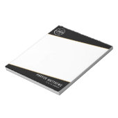 Professional Business Logo Notitieblok (Gedraaid)