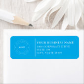  Professional Business Logo  Return Address Label (Insitu)