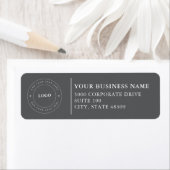  Professional Business Logo  Return Address Label (Insitu)