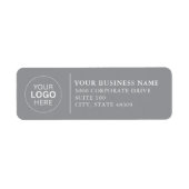  Professional Business Logo  Return Address Label (Voorkant)