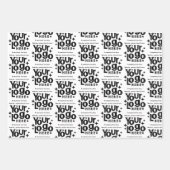 Professional Business Logo Text Promotional Retro Inpakpapier Vel (Voorkant 2)