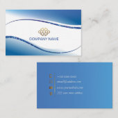 Professional Classic White Visitekaartje (Voorkant / Achterkant)