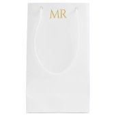 Professional Classical Monogram Minimalist Plain Klein Cadeauzakje (Voorkant)