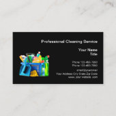 Professional Cleaning Service Visitekaartje (Voorkant)