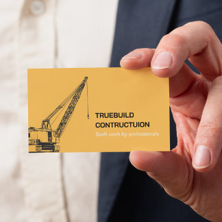 Professional Construction & Mechanical Engineer Visitekaartje