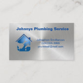 Professional Contractor Plug Service Business Visitekaartje (Voorkant)