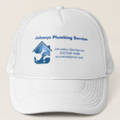 Professional Contractor Plumbing Service Trucker Pet (Voorkant)