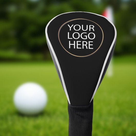 Professional Custom Company | Business Logo Black Golfheadcover