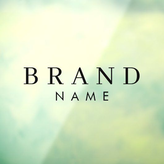 Professional Custom Window Cling Raamsticker (Vel 3)