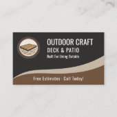Professional Deck & Patio Installation Company Visitekaartje (Voorkant)