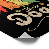 Professional Dog Groomer Dad Grooming Doggie Poster (Hoek)