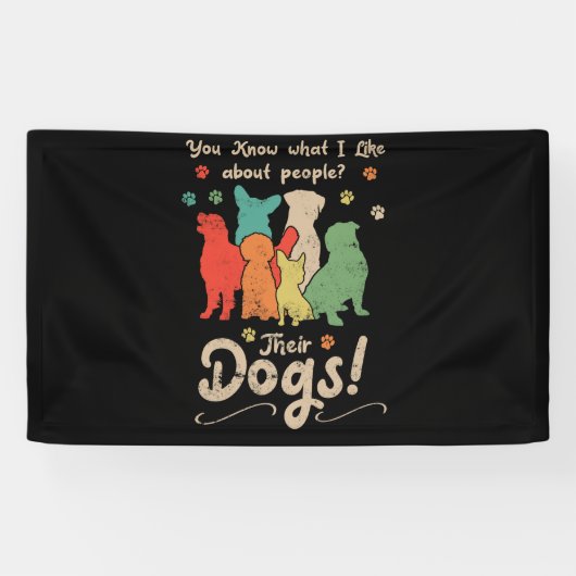 Professional Dog Groomer Dad Grooming Doggie Spandoek (Horizontaal)