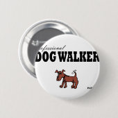 Professional Dog Walker Ronde Button 5,7 Cm (Voorkant /achterkant)